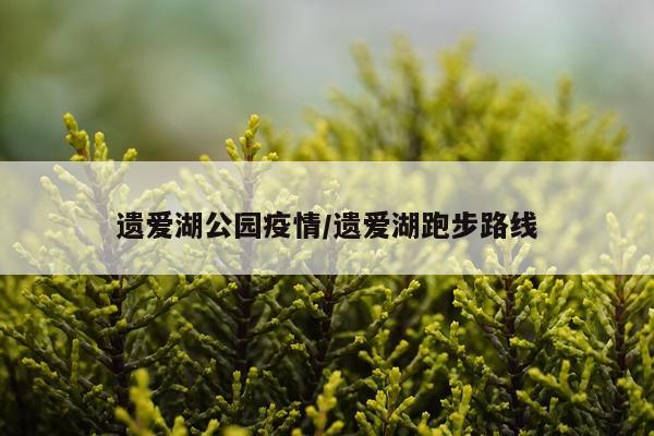 遗爱湖公园疫情/遗爱湖跑步路线