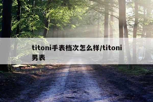 titoni手表档次怎么样/titoni男表