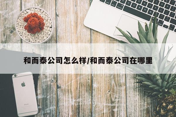 和而泰公司怎么样/和而泰公司在哪里