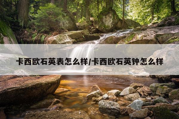 卡西欧石英表怎么样/卡西欧石英钟怎么样